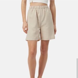Tentree Linen Blend City Short | Size Medium